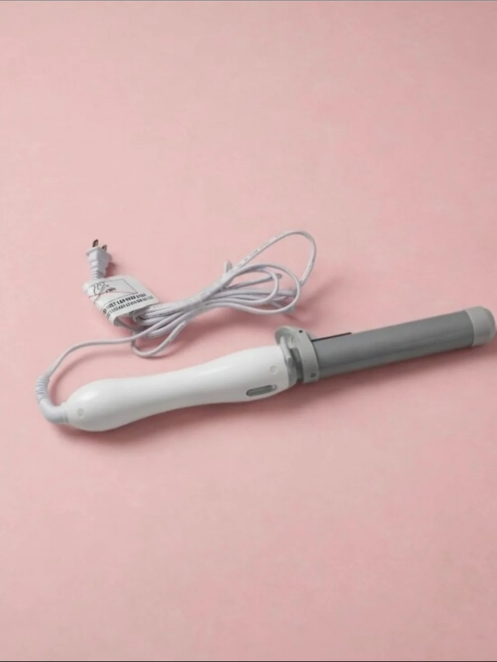 Beachwaver Co S1 Rotating Curling Iron White DV1137/S1 TESTED GREAT Hair Tool